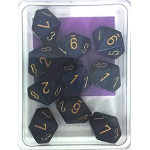 Set 10D10 Speckled - Cobalto Dorati