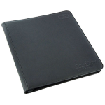 QuadRow Zipfolio a 12 Tasche Xenoskin - Nero