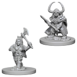D&D Nolzur's Marvelous Miniatures - Barbaro Nano Femmina
