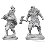 D&D Nolzur's Marvelous Miniatures - Barbaro Umano Maschio