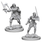 D&D Nolzur's Marvelous Miniatures - Barbaro Umano Femmina