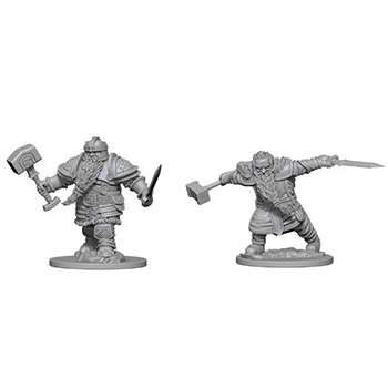 D&D Nolzur's Marvelous Miniatures - Guerriero Nano Maschio