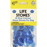 Pietre segnapunti Trasparenti - Blu