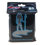 Godplayer - Bustine Protettive Standard Double Matt (80) - Nero