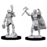 D&D Nolzur's Marvelous Miniatures - Barbaro Umano Femmina