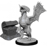 D&D Nolzur's Marvelous Miniatures - Drago di Bronzo Cucciolo e Tesoro Marino