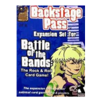 OFFERTA RAVEN PRIME - Backstage Pass - Expansion Set for Battle of the Bands