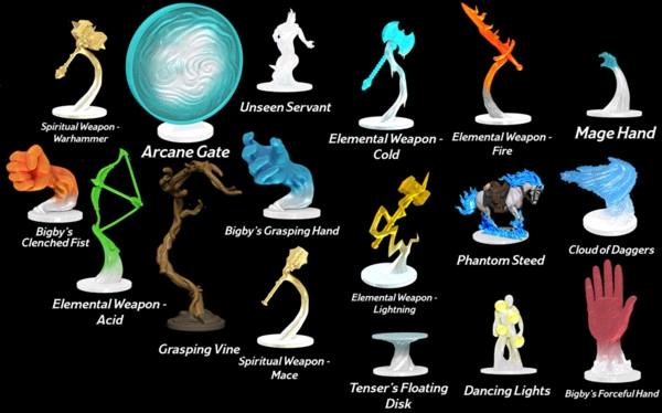 D&D 5th Edition - Icons of the Realms: Effetti Incantesimi: Furia Arcana e Potenza Divina