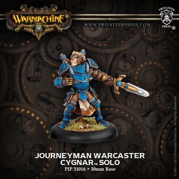 Cygnar - Journeyman Warcaster