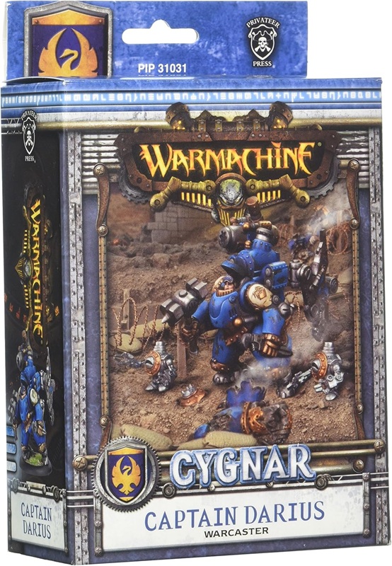 Cygnar - Captain Darius Warcaster