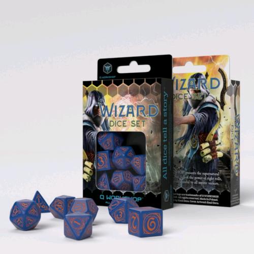 Set Dadi Mago - Blu, Arancione