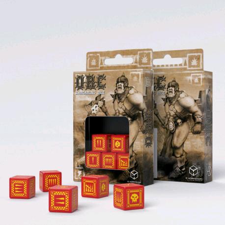 Set 5D6 Orcheschi - Rosso, Giallo