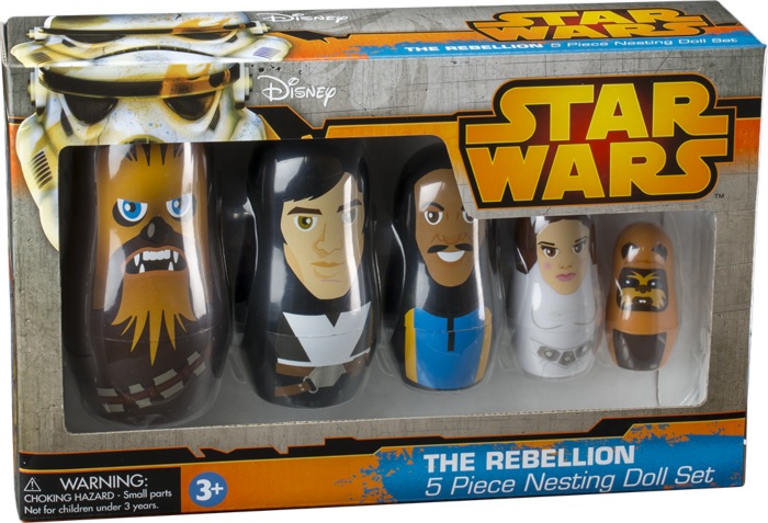 Star Wars Matrioska - The Rebellion Nesting Doll Set (5)