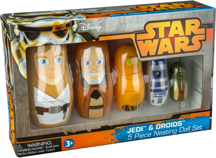 Star Wars Matriosca - Jedi e Droidi Nesting Doll Set (5)