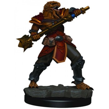 D&D Premium Miniatures - Guerriero Dragonide Maschio