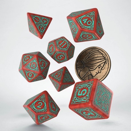 Set Dadi The Witcher - Triss: Merigold the Fearless