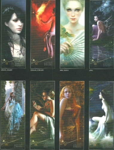 OFFERTA RAVEN PRIME - Calendario 2010 Vertical - Elixir by Mélanie Delon