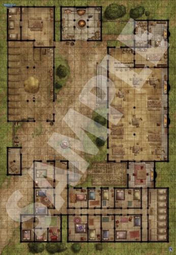 Pathfinder Flip-Mat Map: Bigger Tavern