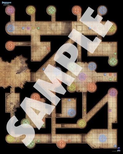Pathfinder Flip-Mat Map: Wizard's Dungeon