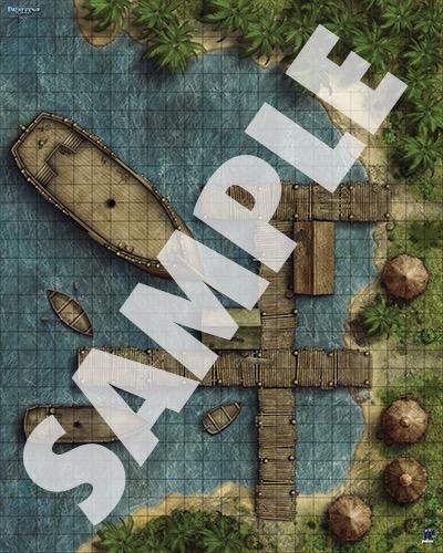 Pathfinder Flip-Mat Map: Docks