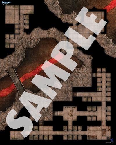 Pathfinder Flip-Mat Map: Wicked Dungeon