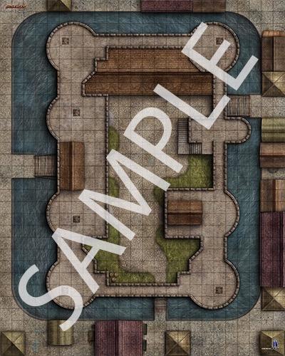 Pathfinder Flip-Mat Map: Multi-Pack Castles