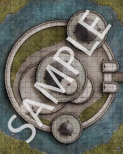 Pathfinder Flip-Mat Map: Multi-Pack Castles