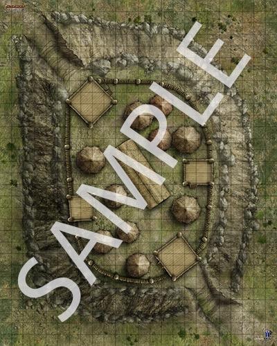 Pathfinder Flip-Mat Map: Multi-Pack Castles