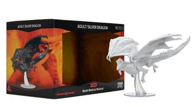 D&D Nolzur's Marvelous Miniatures - Drago d'Argento Adulto