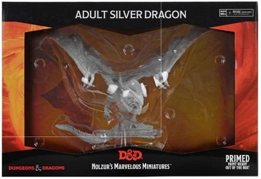 D&D Nolzur's Marvelous Miniatures - Drago d'Argento Adulto