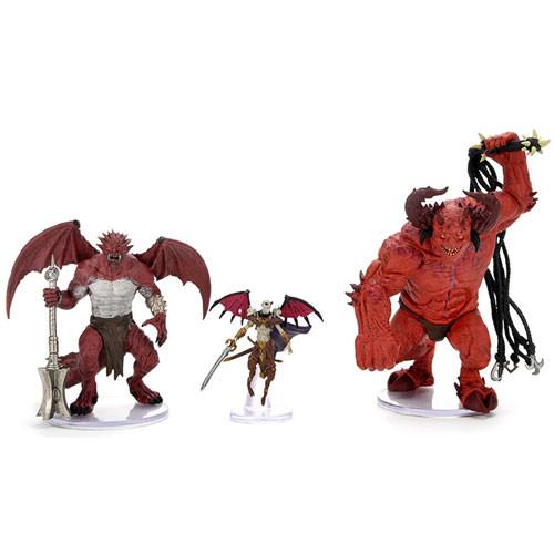 D&D Icons of the Realms - Set Arcidiavoli: Hutijin, Moloch, Titivilus