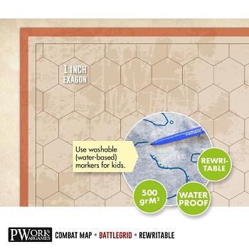 Combat Map - Battlegrid Esagonale 36x48"