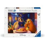 Puzzle 1000 pz. - Classici Disney Lilli e il vagabondo
