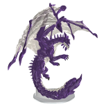 D&D Icons of the Realms - Adult Amethyst Dragon Boxed Miniature