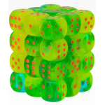 Set 36D6 Gemini Luminescente - Verde Acqua Verde Plasma/Arancione