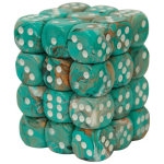 Set 36D6 Marble - Verde Rame/bianco