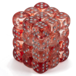 Set 36D6 Nebula Luminescente - Rosso/Argento