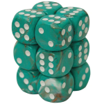 Set 12D6 Marble - Verde Rame/Bianco