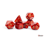 Set Mega Dadi: Scarab - Scarlatto/Oro
