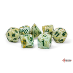 Set Mega Dadi: Marble Verde/Verde Scuro