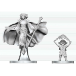 D&D Nolzur's Marvelous Miniatures - Gnome Warlock & Aasimar Wizard