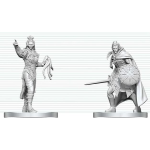 D&D Nolzur's Marvelous Miniatures - Drow Elite Warrior & Drow Priestess of Lolth