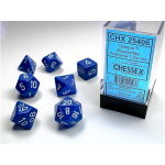 Set Dadi Opachi - Blu/Bianco