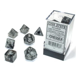 Set Dadi Borealis - Fumo Chiaro/Argento