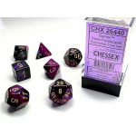 Set Dadi Gemini 4 - Nero-Viola/Oro