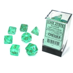 Set Dadi Borealis - Verde Chiaro/Oro
