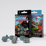 Set Dadi Arcade - Blu, Giallo