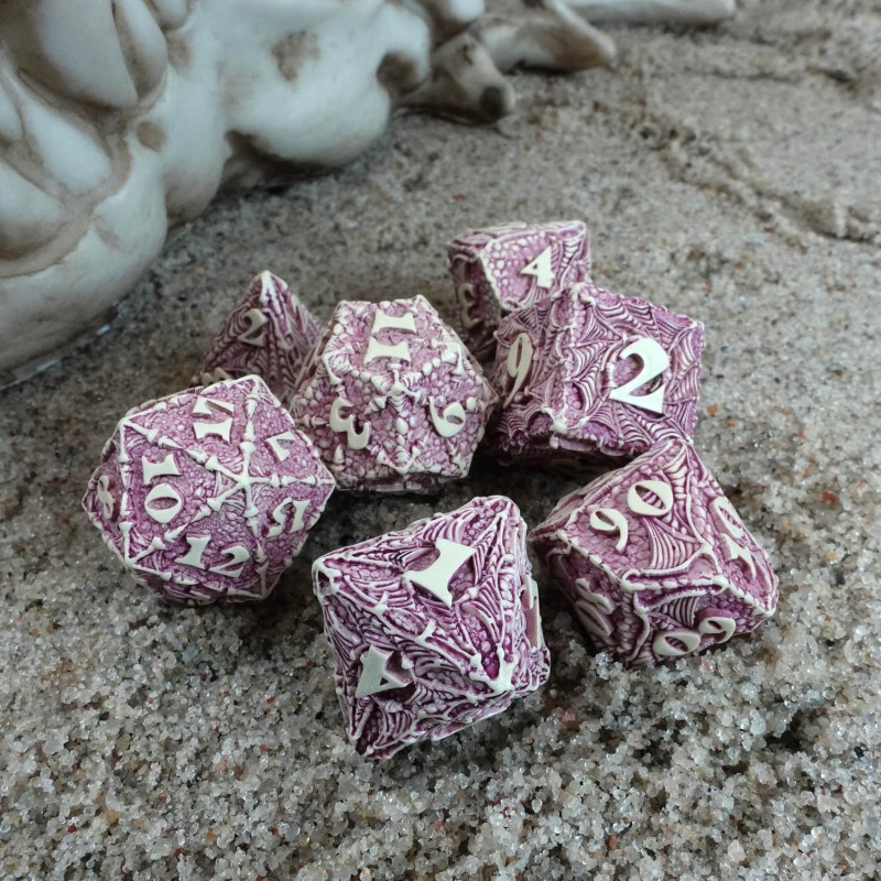 Set 7 Dadi Dracopolis - The Yucatan Fetherwing (7)