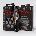 Set Dadi Tribali - Bianco Perla, Marrone