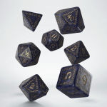 Set Dadi Runici - Blu, Oro